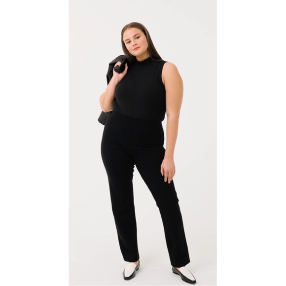 SPANX Pants - Spanx The Perfect Pant Slim Straight Black 3X Petite